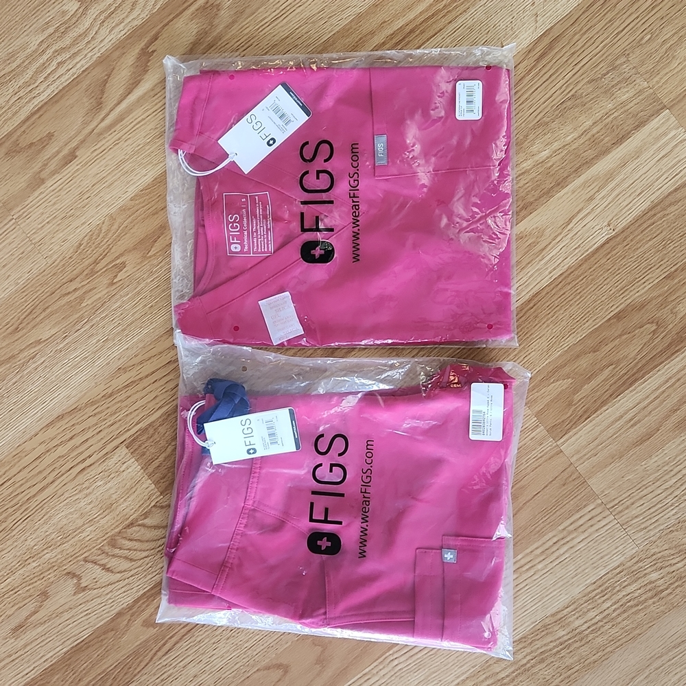 NEW SET of Small FIGS scrubs